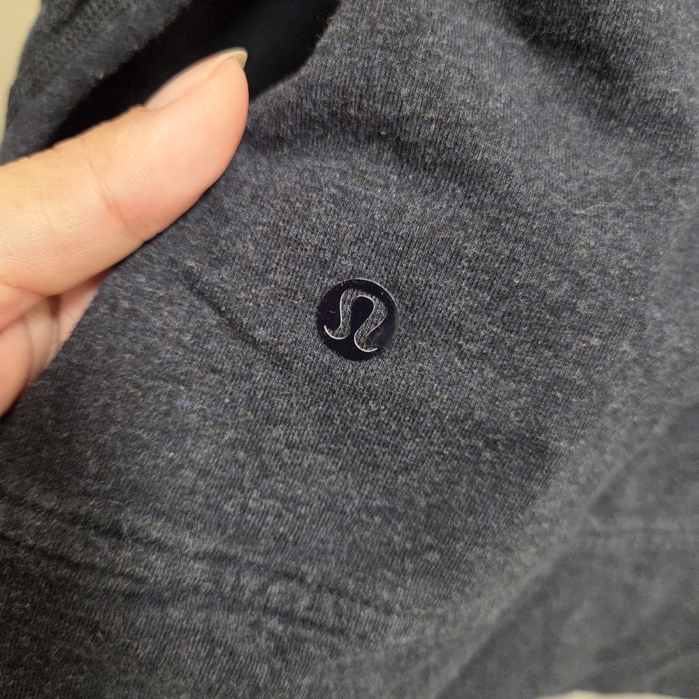 Lululemon Cropped Hoodie | Athletic Lounge Pullover Sweatshirt | Soft Minimalist - Picture 6 of 6
